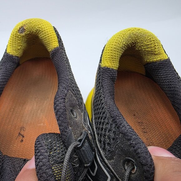 Salomon XR Mission Mens Size 7.5 Black Yellow Athletic Shoes Trails Camping - Picture 9 of 14
